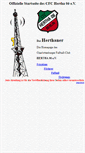 Mobile Screenshot of hertha06.de